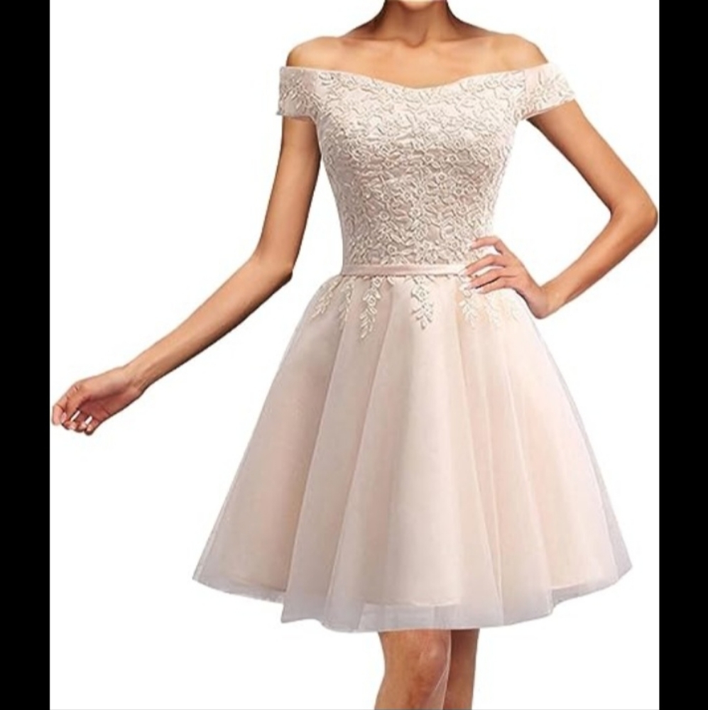 NWT Prom Dress Corset Lace Tulle Small Medium